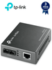 TP-LINK MC210CS - Convertidor de Fibra Óptica Monomodo con 1 puerto RJ45 10/100/1000 Mbps y puerto de fibra óptica SC 1000 Mbps. Alcance de hasta 20 km. Plug and play. MCI2