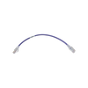 Patch Cord MC6 Modular Cat6 UTP, CM/LS0H, 0.3 Metros (1 Pie), Color Violeta