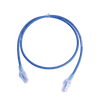 Patch Cord MC6 Modular Cat6 UTP, CM/LS0H, 0.91 Metros (3 Pies), Color Azul, Versión Bulk (Sin Empaque Individual)