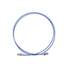 Patch Cord MC6 Modular Cat6 UTP, CM/LS0H, 1.52 Metros (5 Pies), Color Azul, Diámetro Reducido (28AWG)