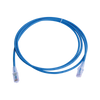 Patch Cord MC6 Modular Cat6 UTP, CM/LS0H, 2.13 Metros (7 Pies), Color Azul, Versión Bulk (Sin Empaque Individual)