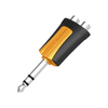 Conector Estéreo | 1/4in - 2 x RCA hembra | Adaptador de Carcasa de Plastico |