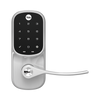 Cerradura Autónoma YRL226 con Teclado Táctil y Manija /Smarphone Control Opcional/ Para puertas de 35 mm a 45 mm de espesor.