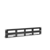 PATCH PANEL MAX VACIO ID VERTICAL UTP 48 PTOS PLANO 2U NEGRO