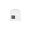 Caja de Montaje en Superficie, Para 2 Módulos Keystone, Color Blanco