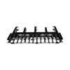 Organizador de Cables Horizontal NetManager de Alta Densidad, Doble (Frontal y Posterior), Para Rack de 19in, 1UR