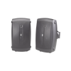 Altavoces de Montaje en Superficie de 2 vias | Woofer 5 in, Tweeter 0.5 in | Semi-Exterior, 6 ohms | Par Color Negro