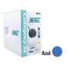 Bobina de cable UTP 305 m. de Cobre, NetKey, Azul, Categoría 5e (24 AWG), PVC (CM), de 4 pares