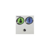 MODULO DE 2 BOTONES ILUMINADOS (VERDE Y AZUL) CON JACK DE 3,5MM PARA PULSADORES NX0871 Y NX0881 Y LECTOR RFID 125KHz INTEGRADO (4). CONEXION BUS RS485