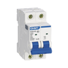 Pastilla para Riel Din, 2 Polos, 10 Amp, Vca:110/415v, 6kA, Catálogo: NXB632PC10, Serie: NXB-63.