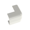 Esquinero exterior, para uso con canaleta LD5, material ABS, Color Blanco Mate