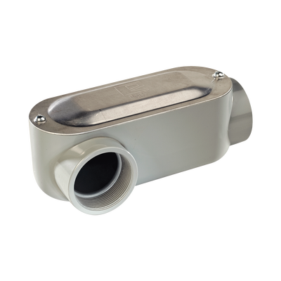 Caja Oval Roscada tipo LR de 3/4 (19.05 mm) / Incluye tapa y tornillos.