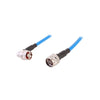 Cable flex SSP-250-LLPL (1/4 diam.) de 1m, bajo PIM (≤-155 dBc), conectores N Macho a N Macho en A/R, 0-6 GHz.