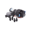 Bomba de diafragma controlada por presión para trabajo pesado ParMax de 12 Vcd, caudal de 5 GPM, presión máxima 60 psi, para manguera de diámetro interior de 13 mm (1/2) y 19 mm (3/4)