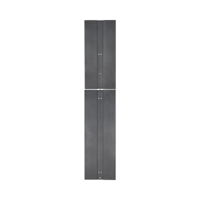 Tapa Final de Fila, Para Organizador Vertical PE2V PatchRunner 2, de 45 UR, Color Negro