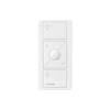 Control remoto PICO 3 botones encender/apagar, subir/bajar intensidad, color blanco, complemente con un atenuador Caseta, RA2, RadioRa2.
