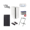 Kit de energía solar de 12 Vcc para alimentar radar de velocidad X-RADAR1