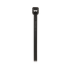 Cincho de Nylon 6.6 de Bloqueo, 203 mm largo x 2.5mm ancho, Color Negro, Exterior Resistente a Rayos UV, Paquete de 1000pz