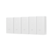 5 Unidades del Adaptador PoE Ubiquiti de 24 VDC, 0.5 A con puerto Gigabit, color blanco