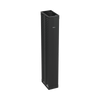 Organizador Vertical PatchRunner, Doble (Frontal y Posterior), Para Rack Abierto de 45 Unidades, 12in de Ancho, Color Negro