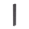 Organizador Vertical PatchRunner, Sencillo (Solo Frontal), Para Rack Abierto de 45 Unidades, 6 in de Ancho, Color Negro