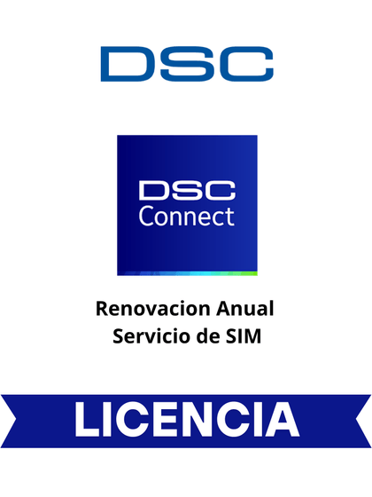 DSC Renovacion LE4050M - Renovacion Anual Servicio de SIM anual