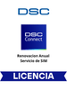 DSC Renovacion LE4050M - Renovacion Anual Servicio de SIM anual
