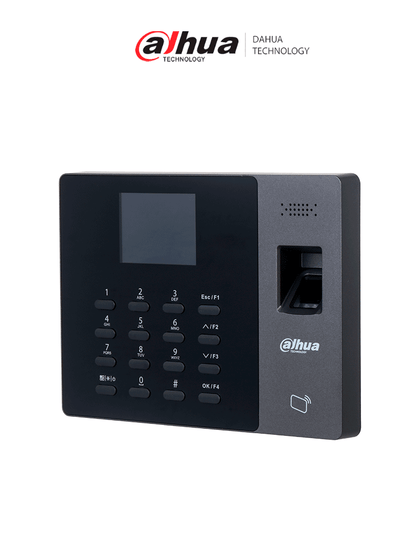 DAHUA DHI-ASA2212GL-MEW Control de asistencia Stand Alone / WiFi / 3,000 Usuarios / 3,000 Tarjetas / 3,000 Huellas / 100,000 Registros / Validación de tarjetas IC & ID, contraseña y huella / Batería de Litio recargable / TCP/IP P2P y DHCP