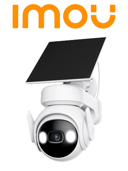 IMOU CELL PT 4G CON PANEL KIT/IPC-K9EN-3T0TE-AM/FSP12-TYPEC - Cámara Cell PT 4g de 3MP con panel solar, lente de 3.6mm y 88° de apertura, audio bidireccional y sensor PIR integrado para seguridad avanzada. LoNuevo