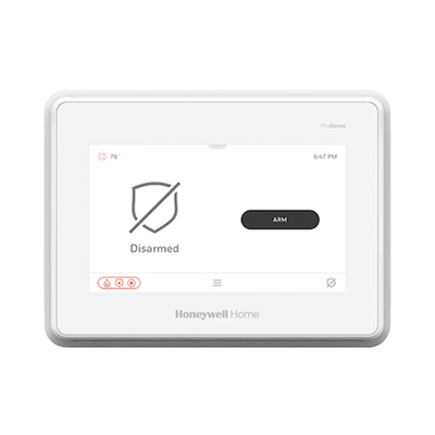 Sistema de Alarma con Pantalla Touch de 7 Compatible con sensores Inalambricos DSC, Bosh, 2GIG,ITI y Serie 5800 agregando el modulo PROTAKEOVER