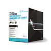 Bobina de 152.5 metros Cat6+ CALIBRE 23 Exterior Blindado tipo FTP Para Climas Extremos, UL para aplicaciones de video vigilancia y redes de datos. Para uso en Intemperie.
