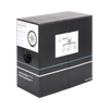 Bobina de cable 305 Metros Cat6, 24 AWG, Climas EXTREMOS, Color negro, sin blindar, para intemperie