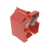 Kit de 10 Dispositivos Recubiertos para Impedir Desconexión de Plug RJ45, Color Rojo, Incluye Herramienta para Instalar/Retirar