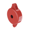 Dispositivo de Bloqueo LOTO para Válvulas de Compuerta, para Diámetros de 1 a 3, Color Rojo