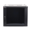 Gabinete PRECISION, Con Puerta de Cristal Templado, de 19in, 9UR, 450mm de Profundidad, Color Negro
