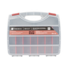 Caja Organizadora con 21 Divisiones Fabricada en Plástico de Alta Resistencia de 38x31x7 cm.