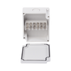 Cajas de Interconexión con 6 Terminales. De 91 x 75 x 43 mm