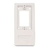 Caja de contactos color blanco de PVC auto extinguible, para canaletas PT48 (7100-01001)