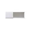 Canaleta blanca sin división, de PVC auto extinguible, 48 x 16 x tramo 2.5m (6101-01260