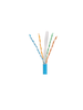 PANDUIT PUC6004BU-FE Bobina de Cable 100% cobre / Categoría 6 / UTP / 4 Pares / 23 AWG / 1,000 pies 305 metros / Azul