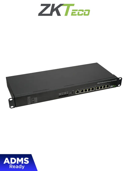 ZKTECO INBIOPC800 - Control de acceso profesional PoE hasta 8 puertas / 4,000 huellas / 40,000 tarjetas RFID / 200,000 eventos NEWZK1