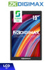 ZKDIGIMAX DG03A3W15 – Pantalla LCD de 15.6 para Mostrador o Escritorio, Full HD, Android 11, Brillo de 500 nits, Vida útil +50,000 h, Ideal para Publicidad Digital