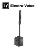ElectroVoice M_EVOLVE50M - Sistema de Altavoz Portatil Amplificado 8CH / Bluetooth / Columna 8x3.5 / Subwoofer 12 / Negro