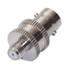 Adaptador en Línea de Conector BNC Hembra a SMA Hembra Corto / Celulares Motorola, Níquel/ Oro/ Teflón.