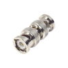 Adaptador tipo Barril para 75 Ohm, de Conector BNC Macho a BNC Macho, Niquel/ Oro/ Teflón.