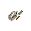 Conector N Hembra, de Anillo Plegable para Cables LMR-240, RG-8/X, 9258, Niquel/Oro/Teflón.