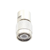 Conector TNC Macho de Rosca para Cables RG-8/X, LMR-240, Níquel/ Oro/ Teflón.