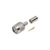Conector TNC Macho de Anillo Plegable para Cables LMR-240, RG-8/X, 9258, Niquel/Oro/Delrin.