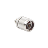 Adaptador en Línea, de Conector Mini UHF Hembra a N Macho, Níquel/ Oro/ Teflón.
