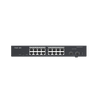 Switch L2 Administrable PoE con 16 Puertos Gigabit PoE 802.3 AF/AT + 2 SFP para fibra 1Gb, Gestión Gratuita Desde la Nube, 240 Watts